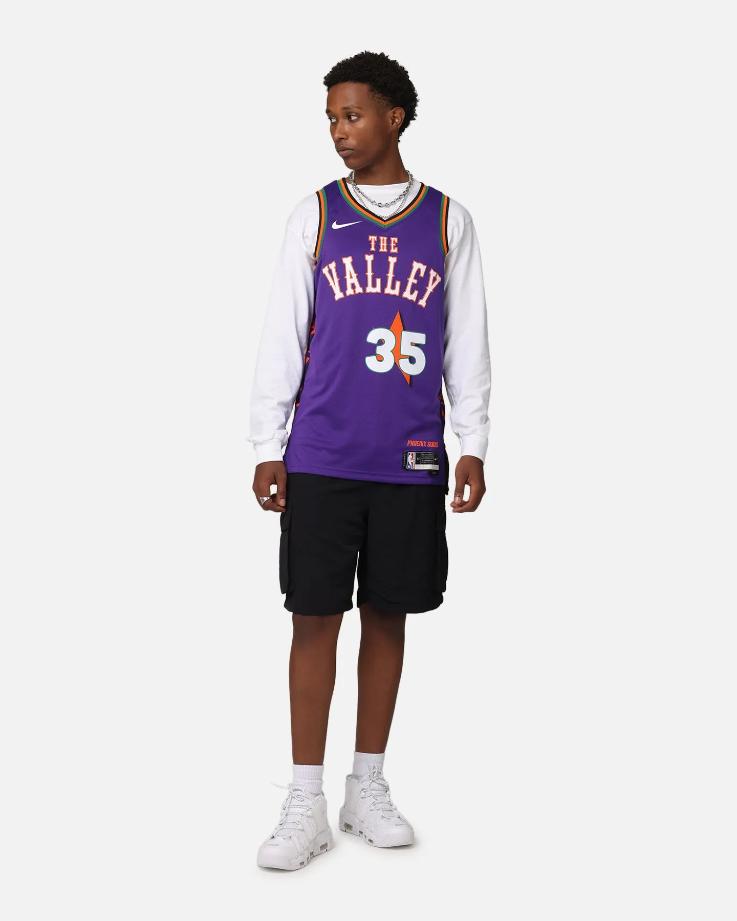 Nike Kevin Durant Phoenix Suns #35 City Edition 2024/25 Nike Dri-Fit NBA Swingman Jersey Field Purple