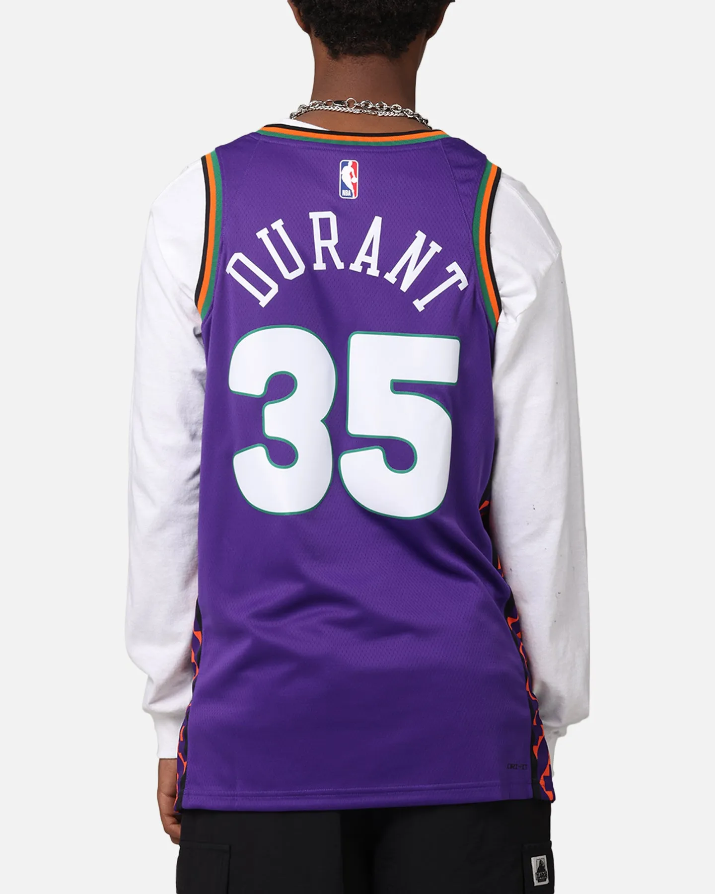 Nike Kevin Durant Phoenix Suns #35 City Edition 2024/25 Nike Dri-Fit NBA Swingman Jersey Field Purple