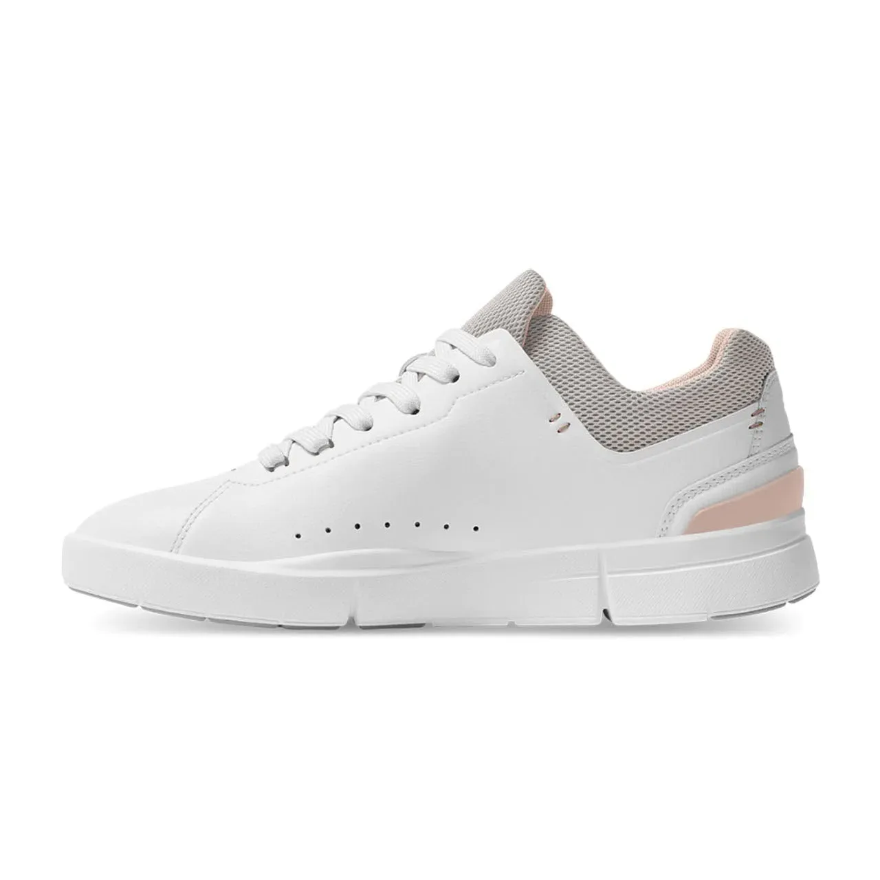 ON THE RODGER ADVANTAGE WHITE/ROSEHIP - WOMENS