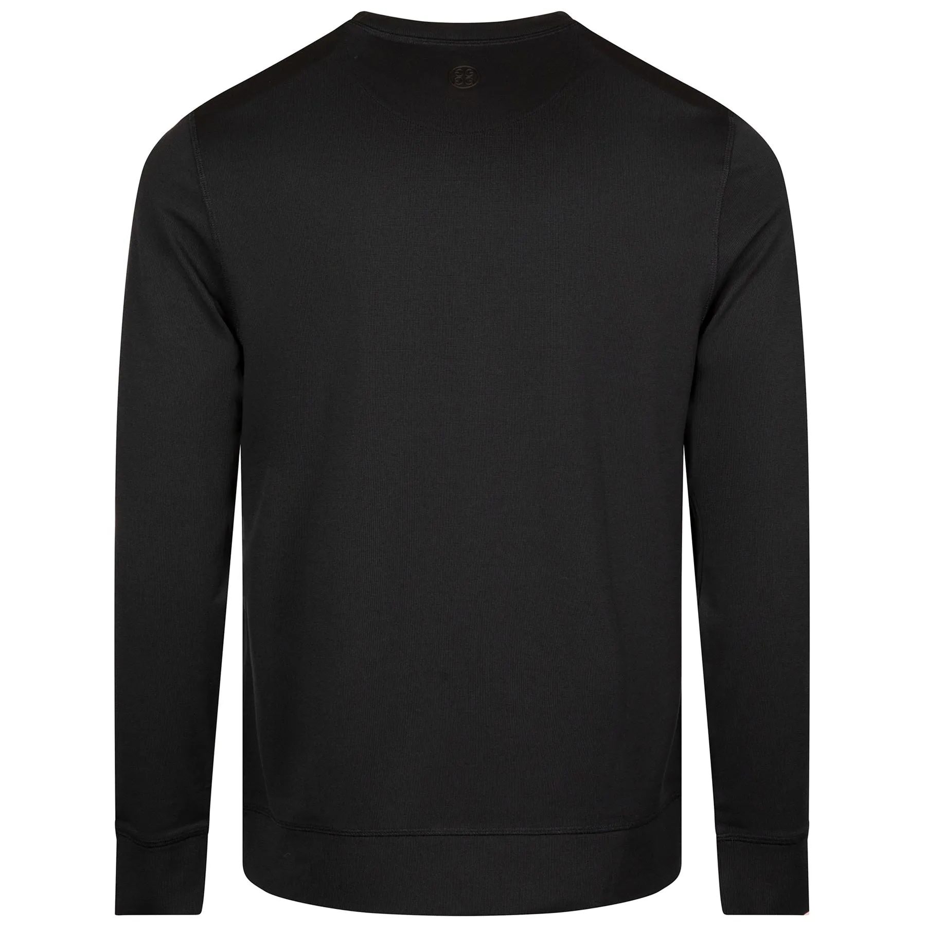 Performance Pique Skull & Tees Crew Neck Sweater Onyx - AW24