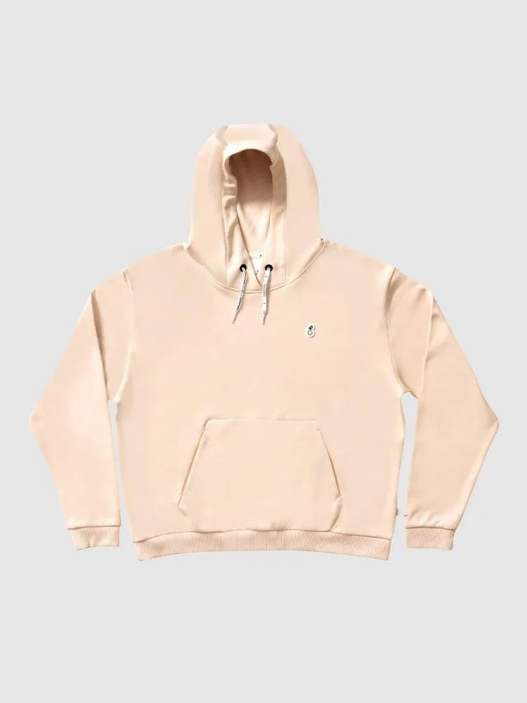 Recycled Pullover Hoodie - Beige