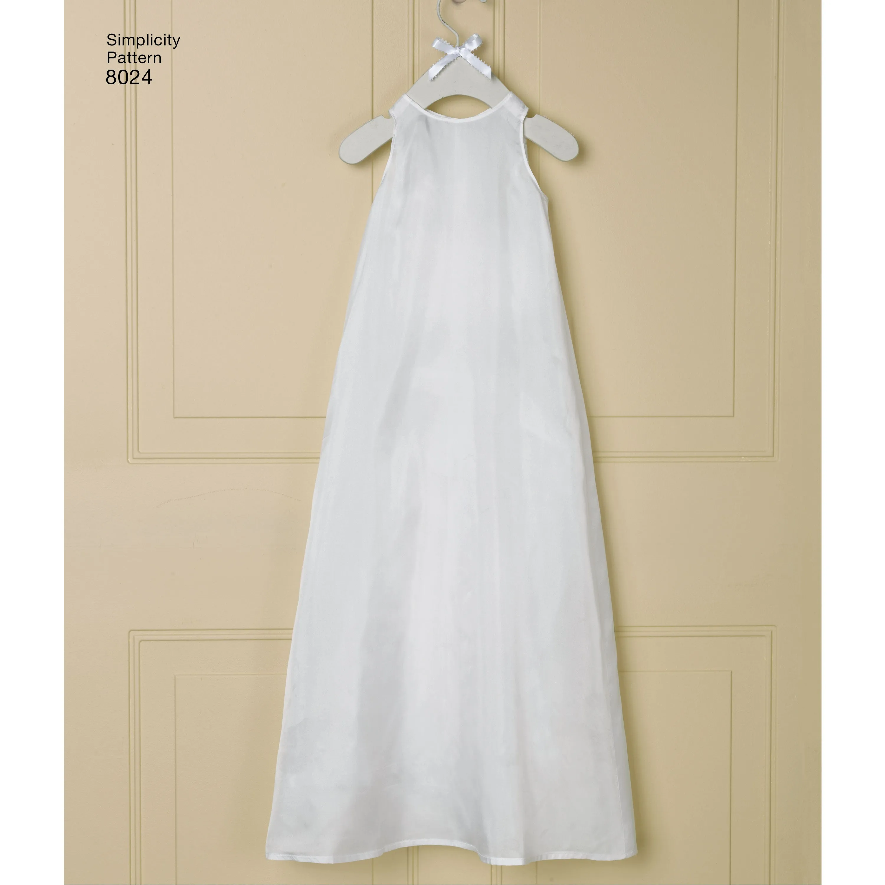 Simplicity Pattern 8024 classic christening gowns pattern