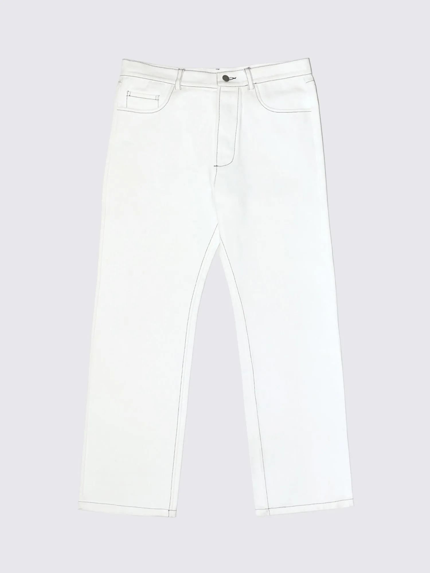 Straight Leg Trouser - Primrose