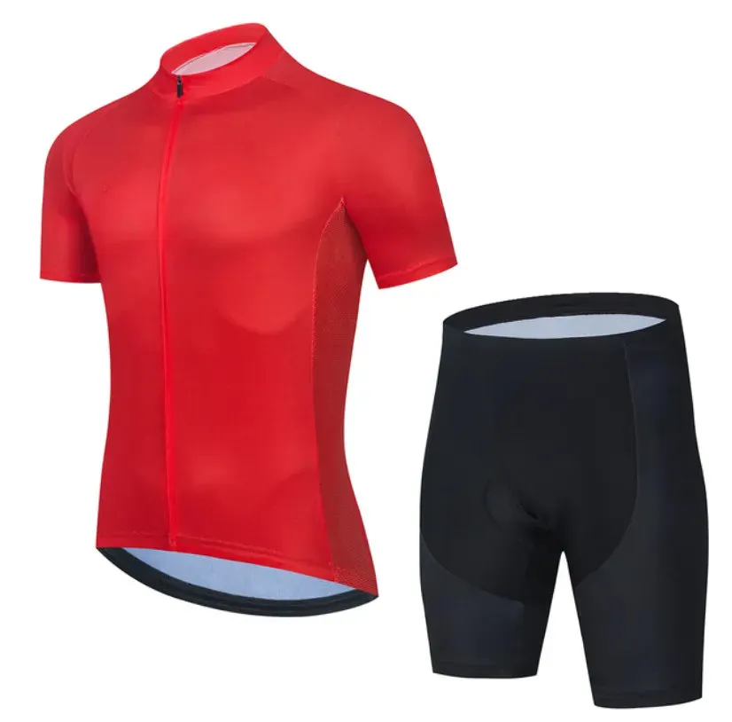 Summer Men's New Sports Cycling Short-sleeved Suit Quick-drying Breathable Mountain Bike Cycling Jersey