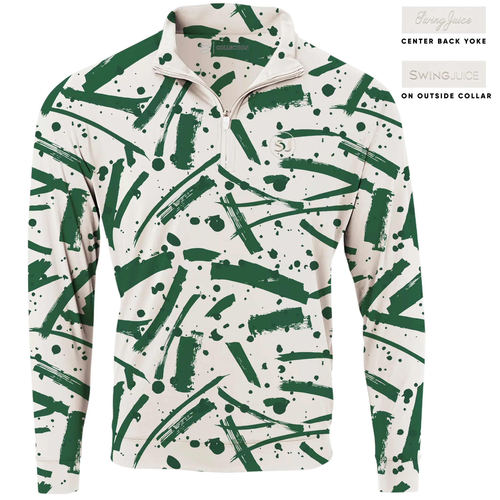 SwingJuice Golf Pollock Men's Quarter Zip