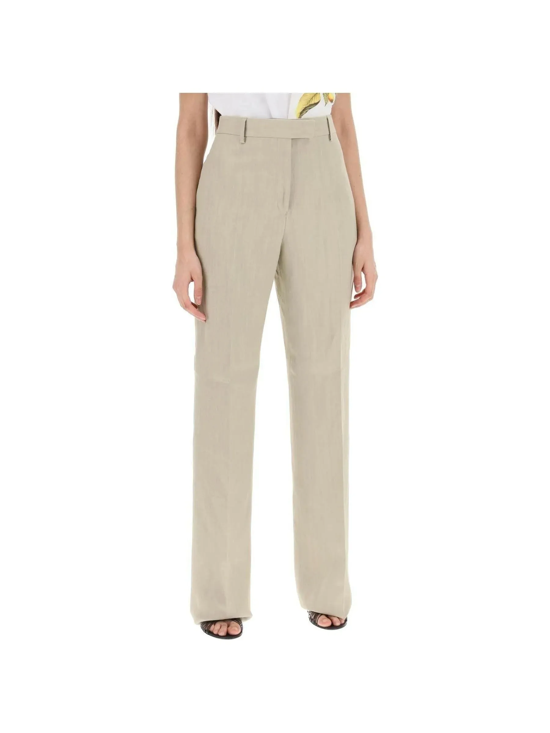 Tailored Straight-Leg Trousers