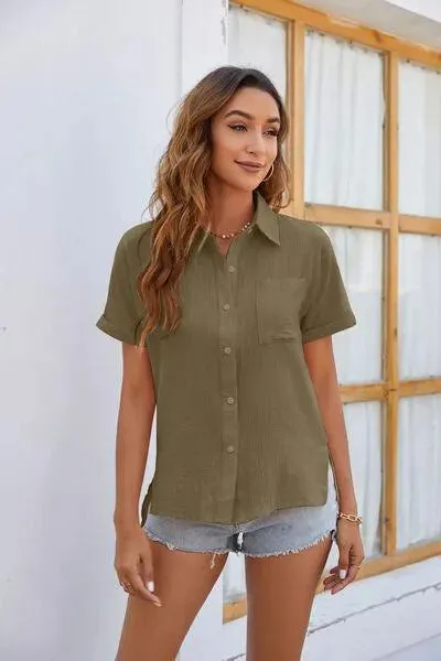 Timeless Style: Women's Classic Short Sleeve Shirt