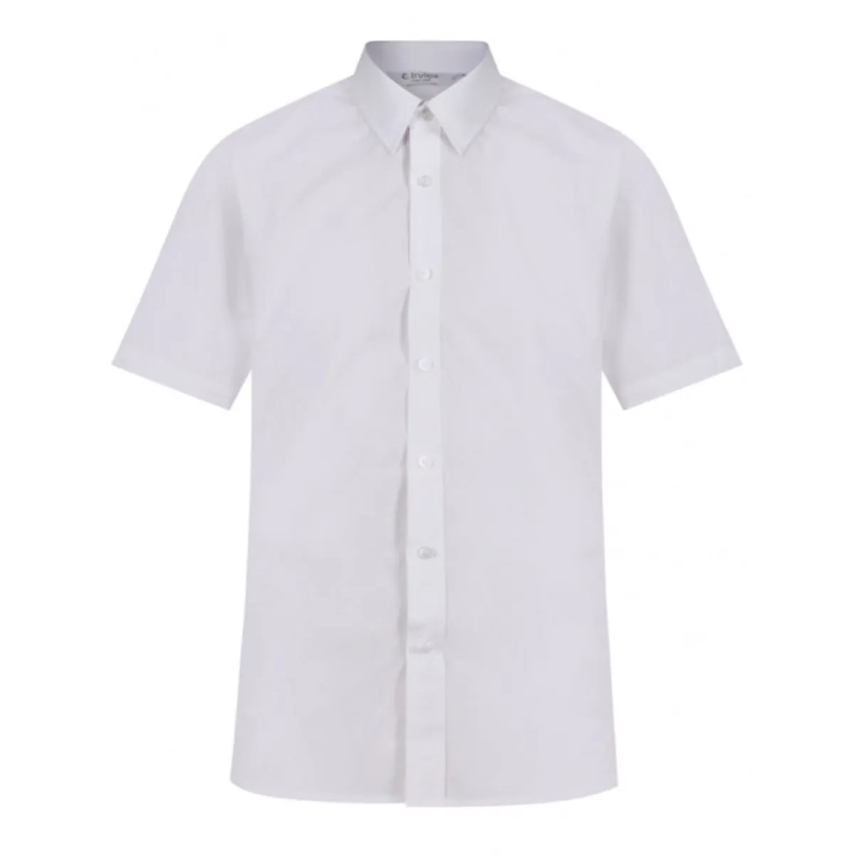 Trutex Easycare White Shirts - Short Sleeve