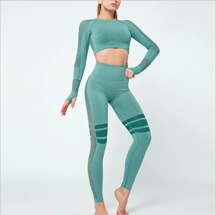 Two-piece yoga tight pants