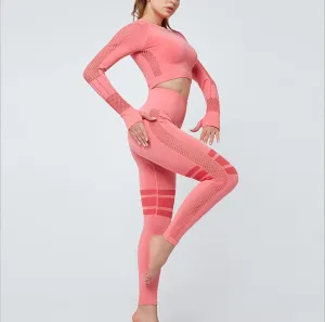 Two-piece yoga tight pants