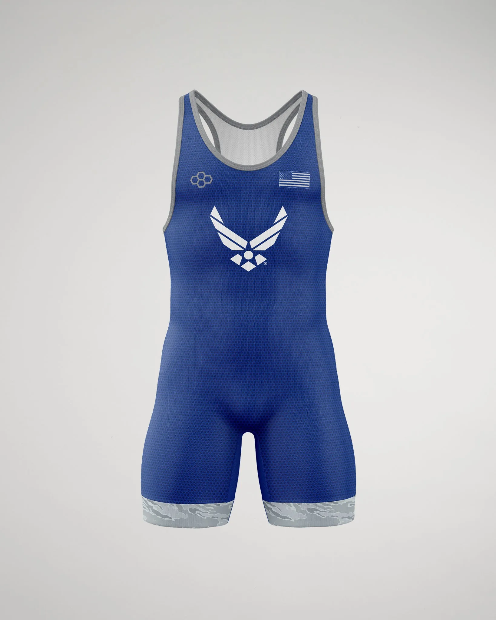 U.S. Air Force Digital Tiger Elite Wrestling Singlet