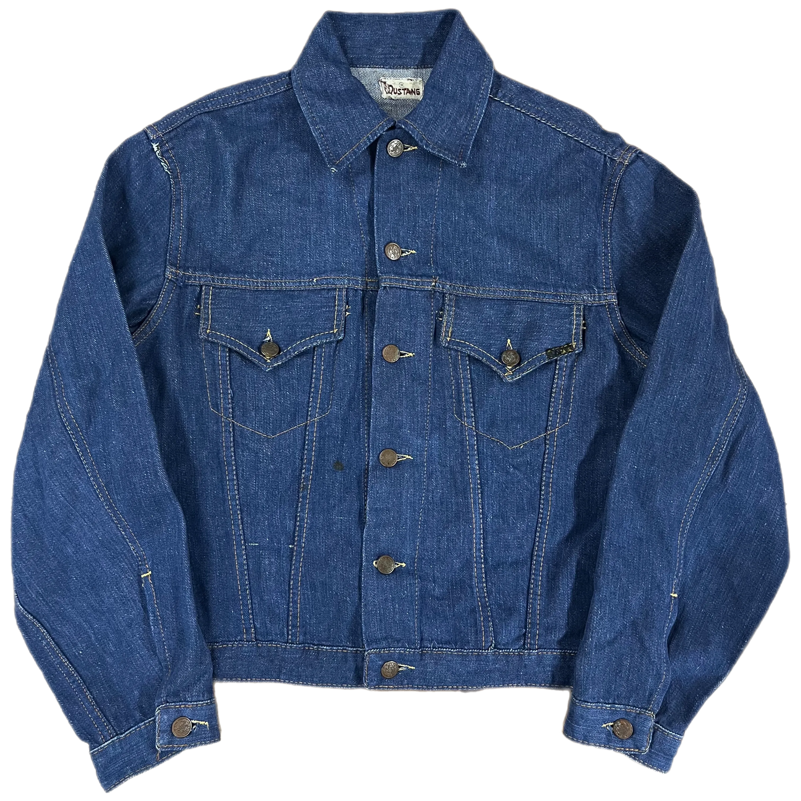 Vintage Mustang "Denim" Biker Jacket