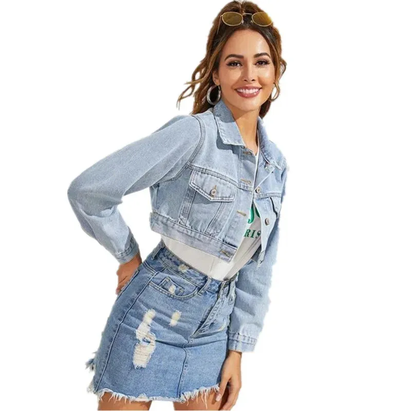 Women's Edgy Denim Jacket