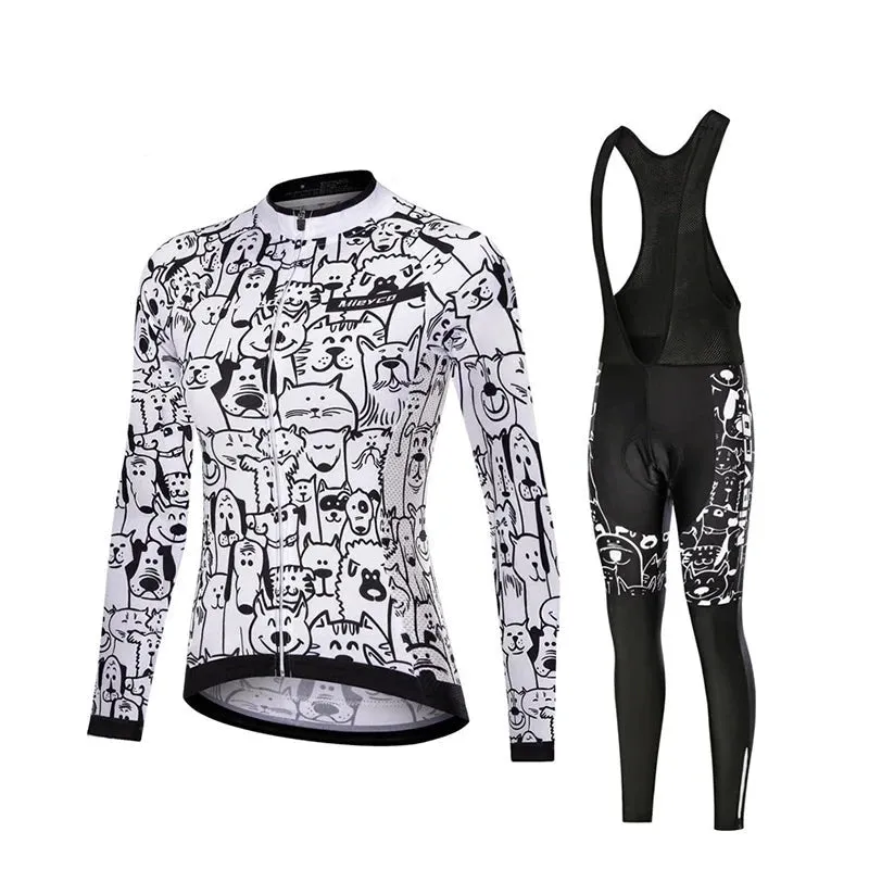 Women's Long Sleeved Cycling Suit