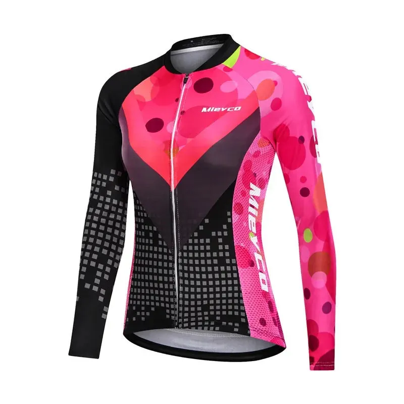 Women's Long Sleeved Cycling Suit