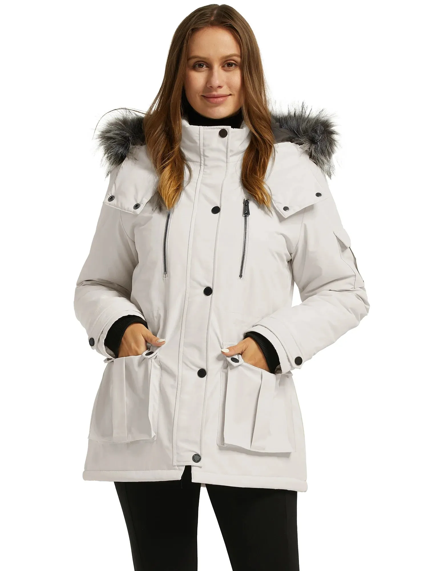 Women's Winter Parka Coat Puffer Jacket