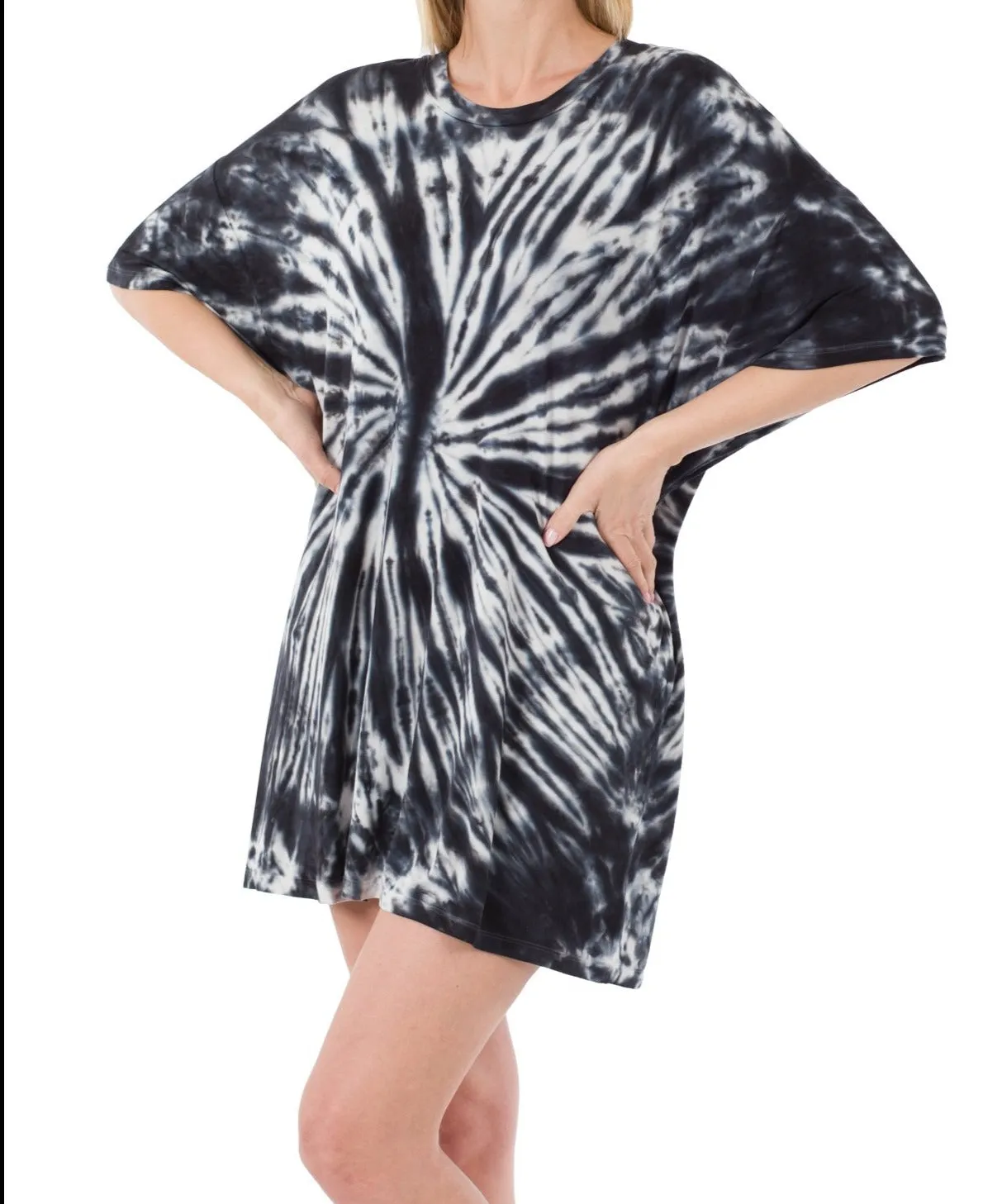 Zenana Oversized Tie Dye Shirts